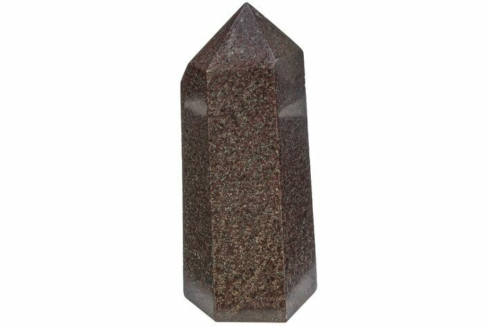 Polished Garnetite (Garnet) Tower - Madagascar #214863